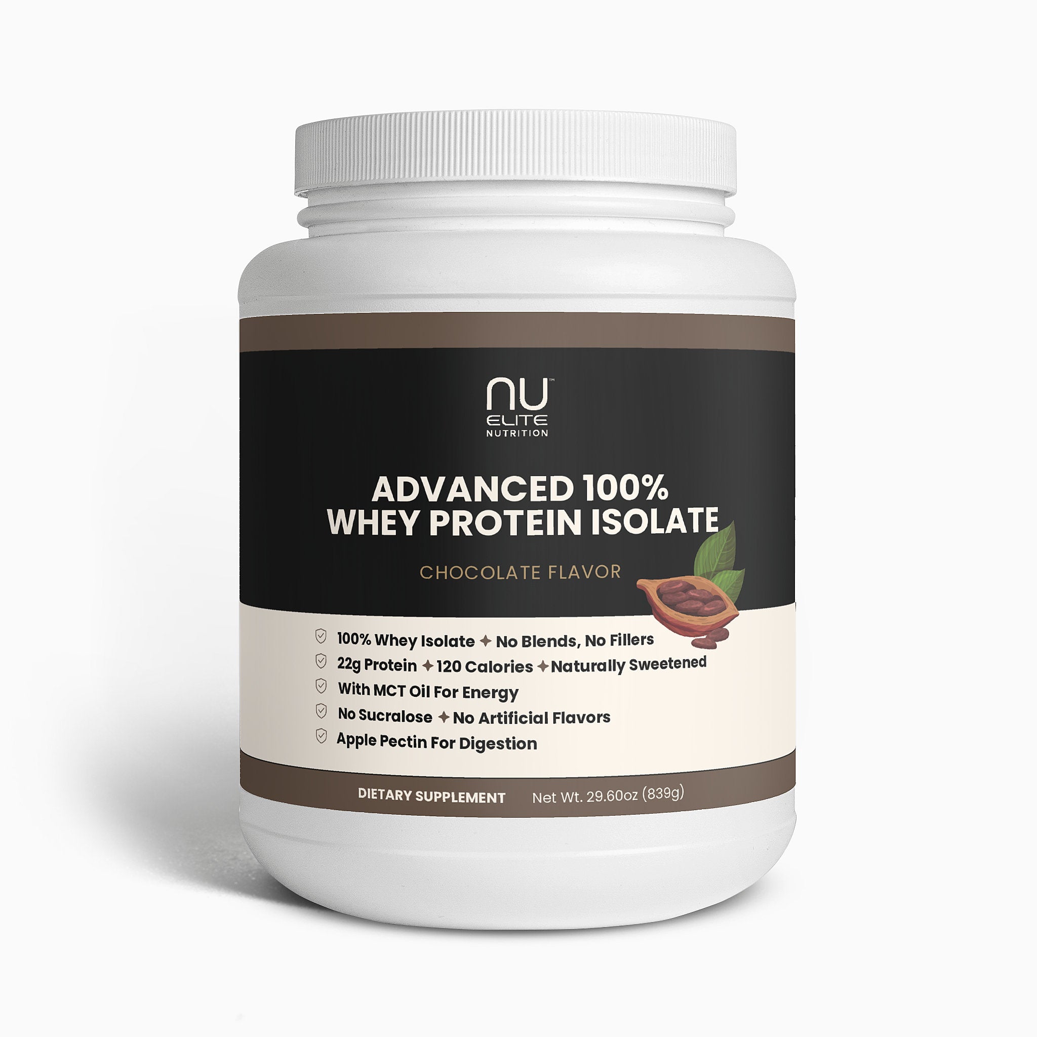 Advanced 100% Whey Protein Isolate (Chocolate)