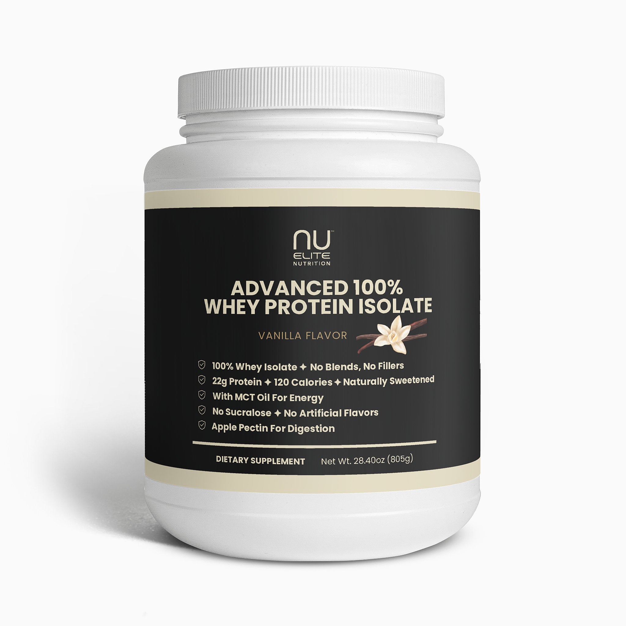 Advanced 100% Whey Protein Isolate (Vanilla)