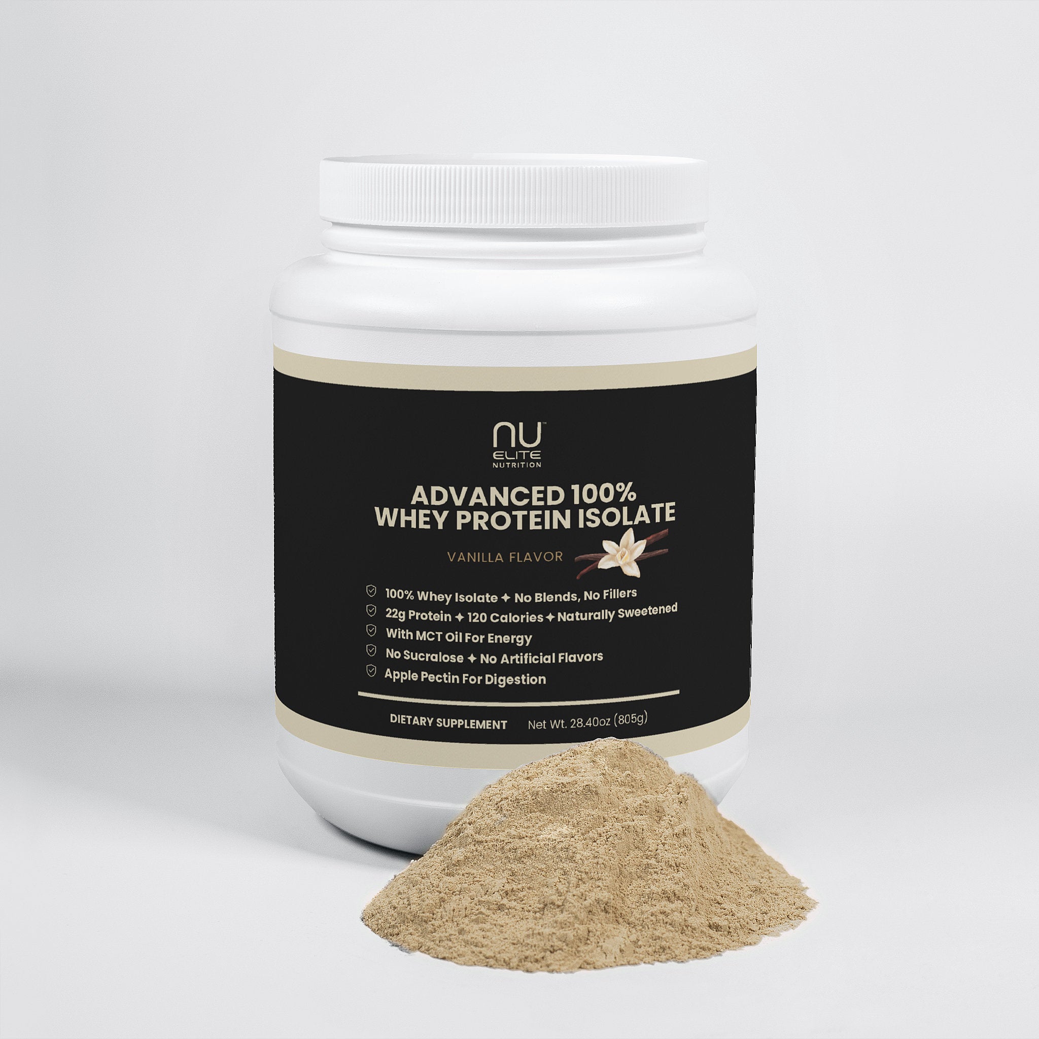 Advanced 100% Whey Protein Isolate (Vanilla)